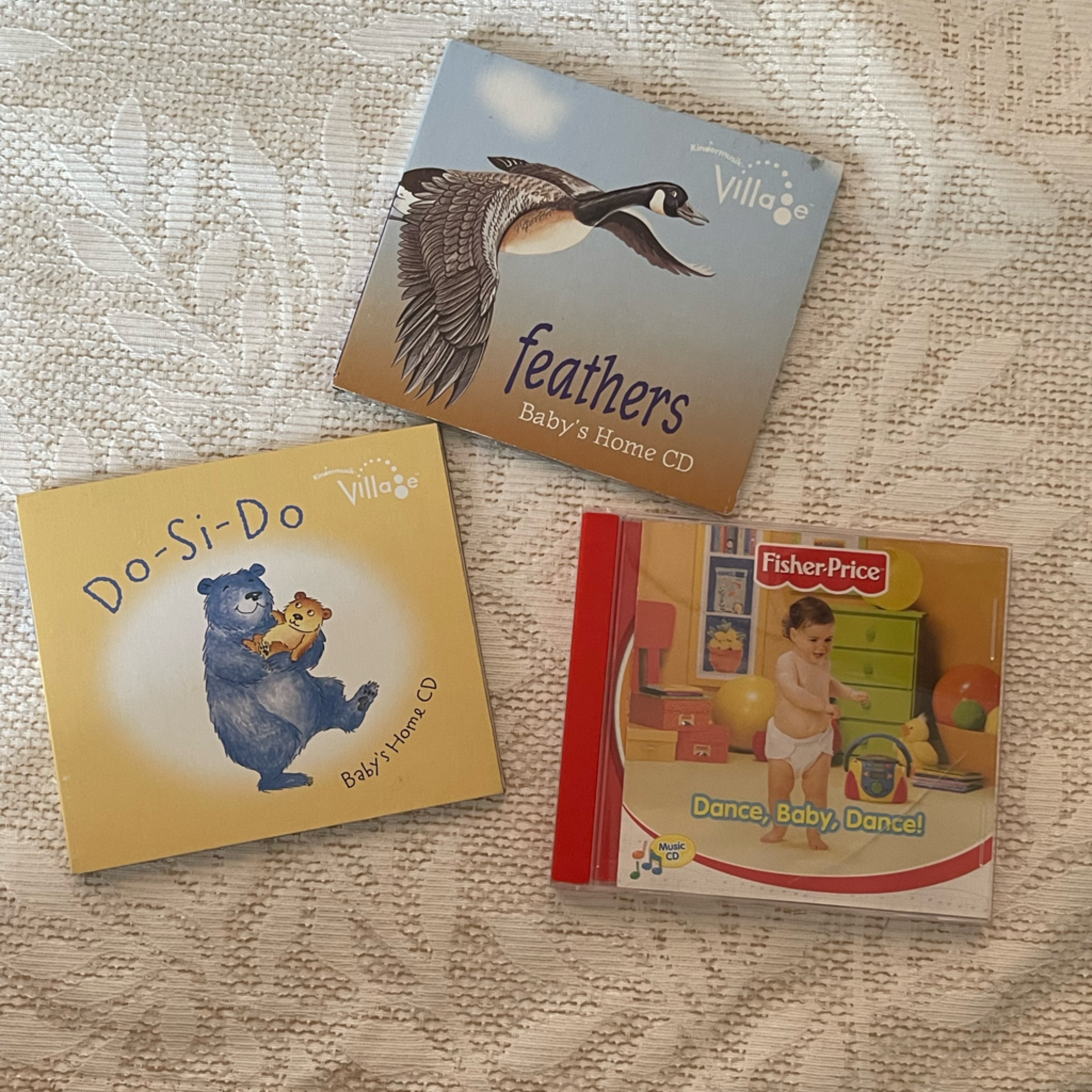 3 Pack Of Toddler Music Cds. Good Condition